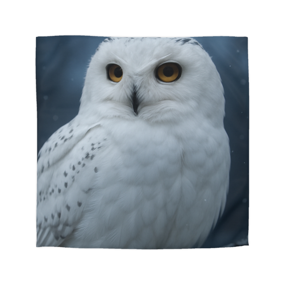 Twilight Watcher Snowy Owl trendy bedroom duvets