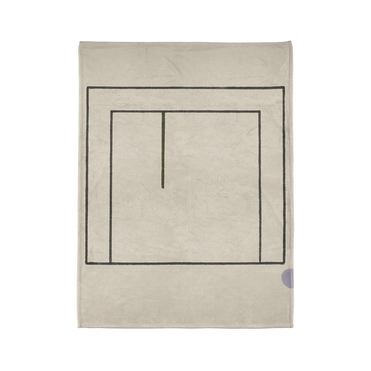 Nested Square And Crossing Short Line unique gift blankets