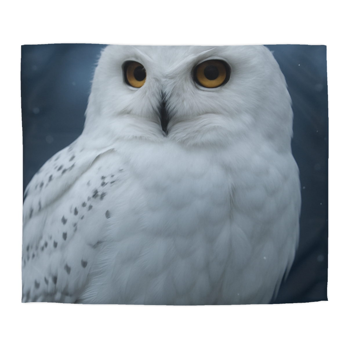 Twilight Watcher Snowy Owl trendy bedroom duvets