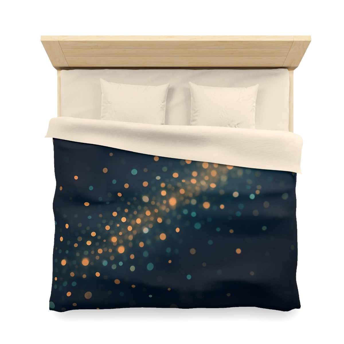 Radiant Particle Drift custom duvets