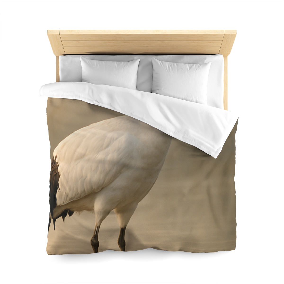 Dawn Balance Red Crowned Crane duvets for gifts