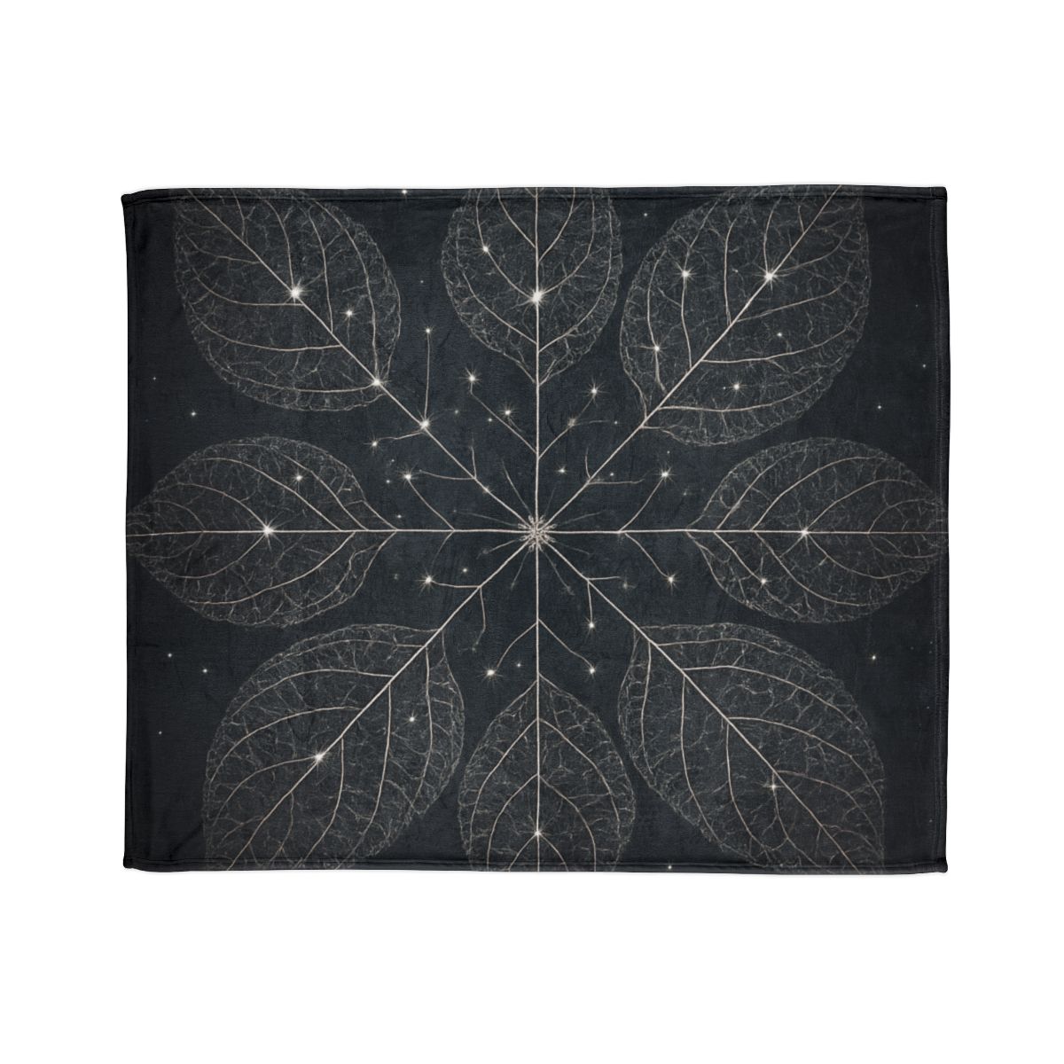 Veinwork Star Map Lace soft fleece blankets