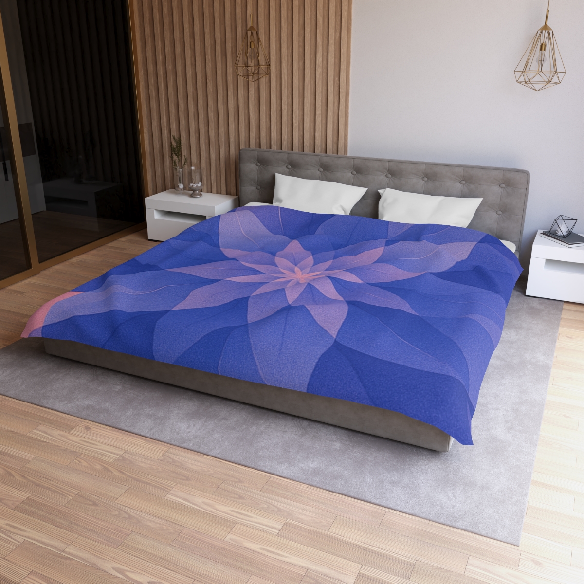 Petal Prism Overlap unique patterned duvets