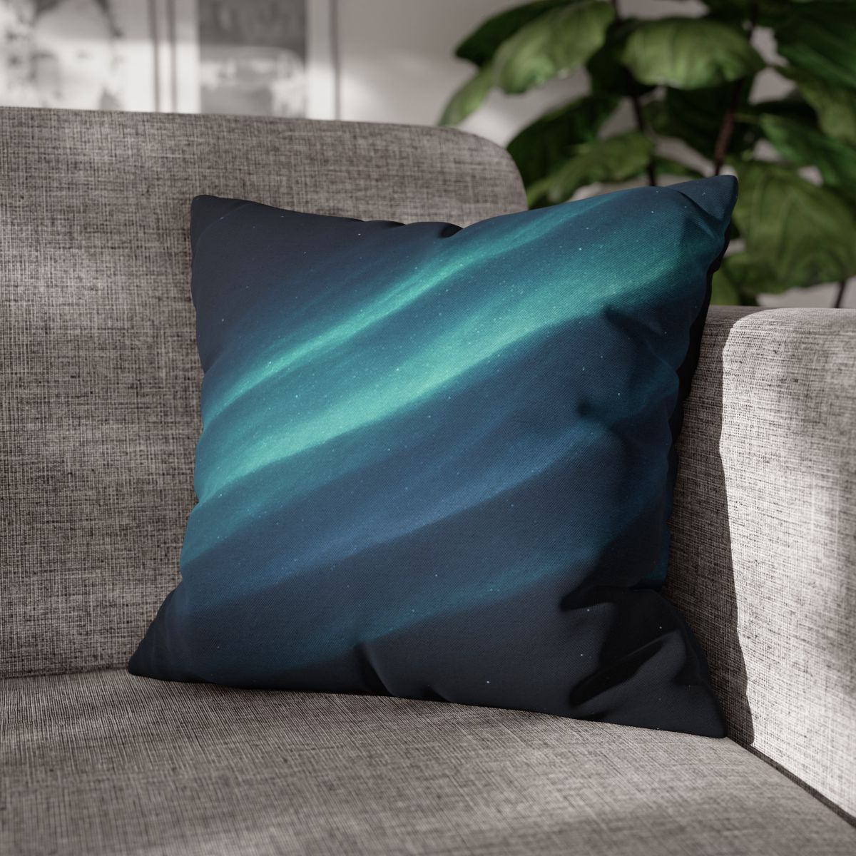Aurora Particle Drift personalized pillow covers