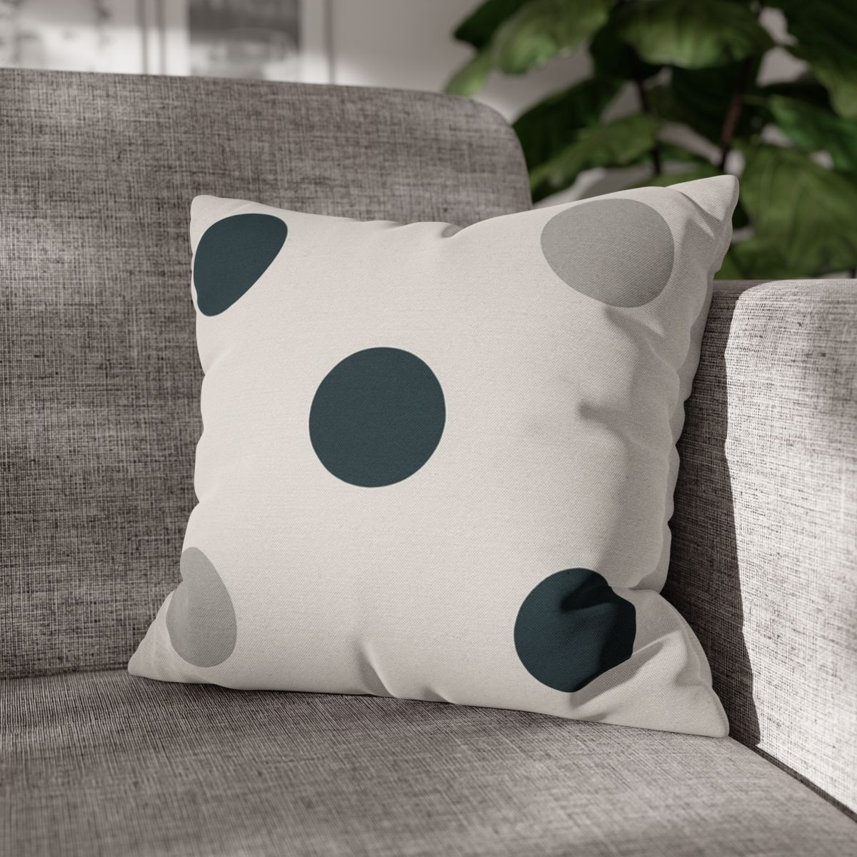 Sparse Dot Grid Rhythm stylish decorative pillowcases