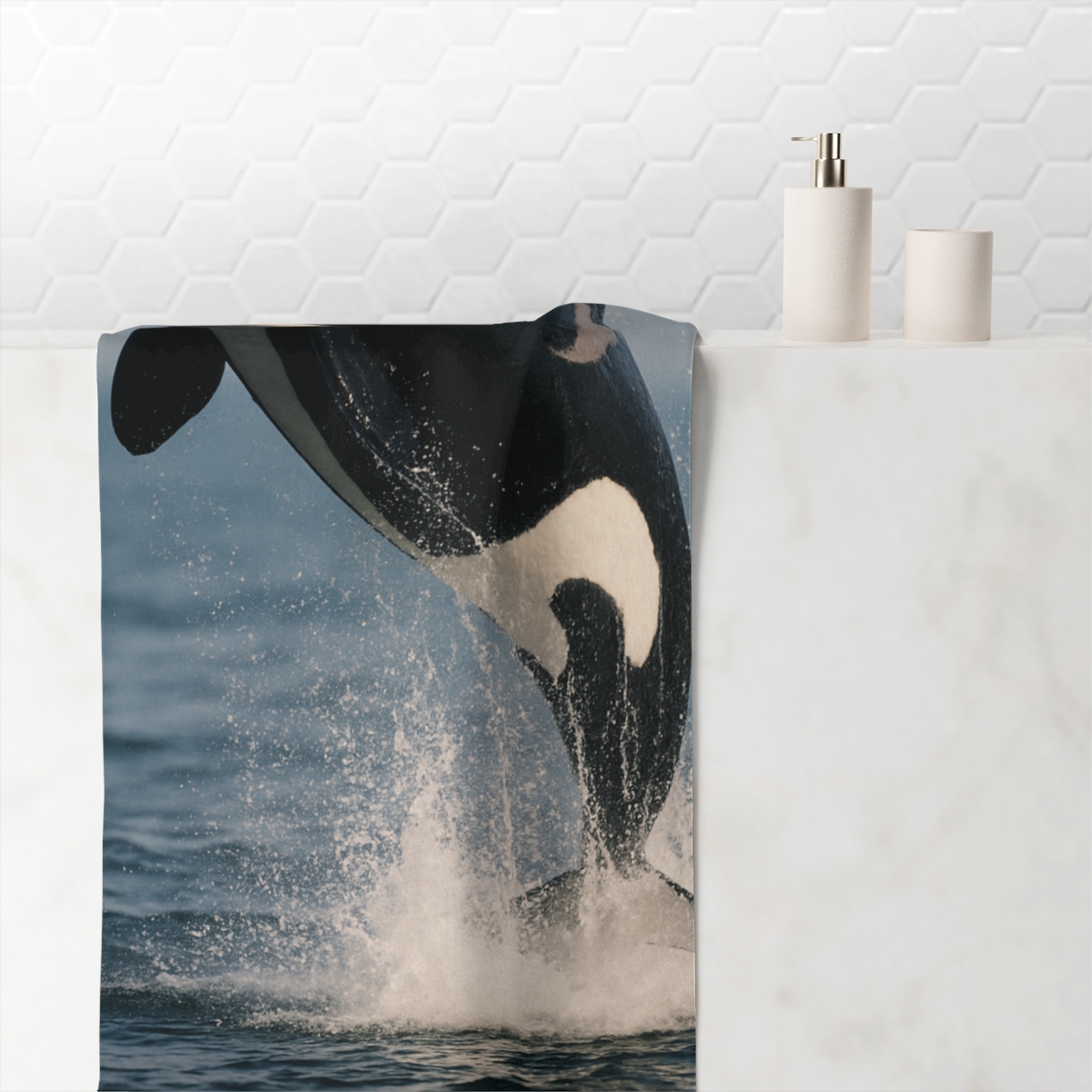 Surf Monarch Orca stylish beach towels
