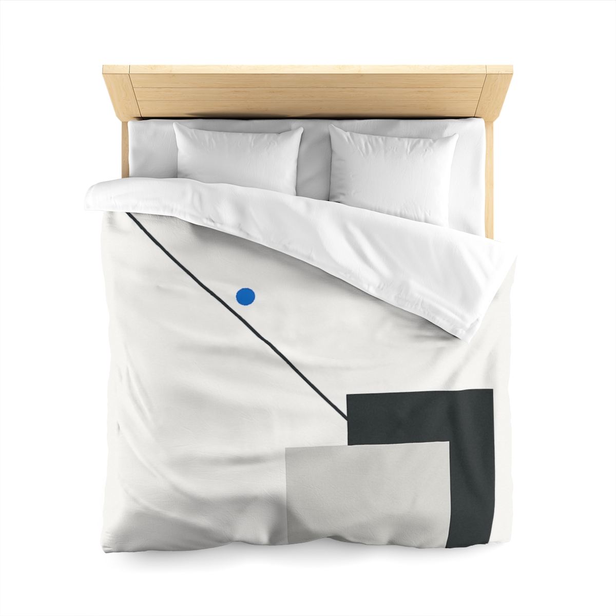 Corner Stack With Shared Diagonal trendy bedroom duvets