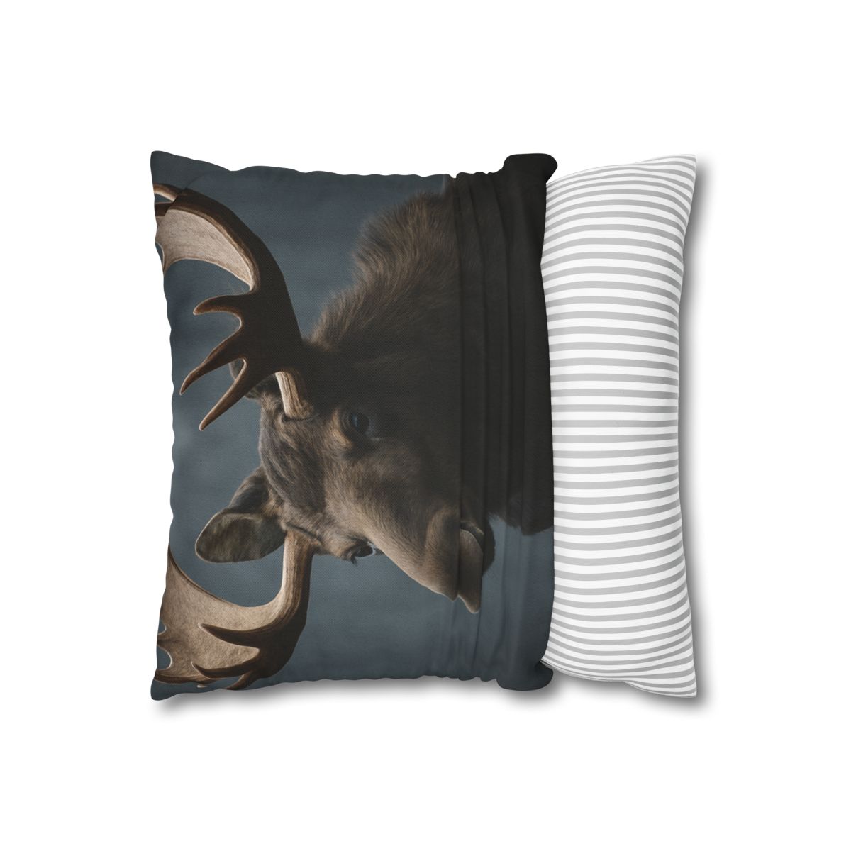 Quiet Titan Moose personalized pillow covers