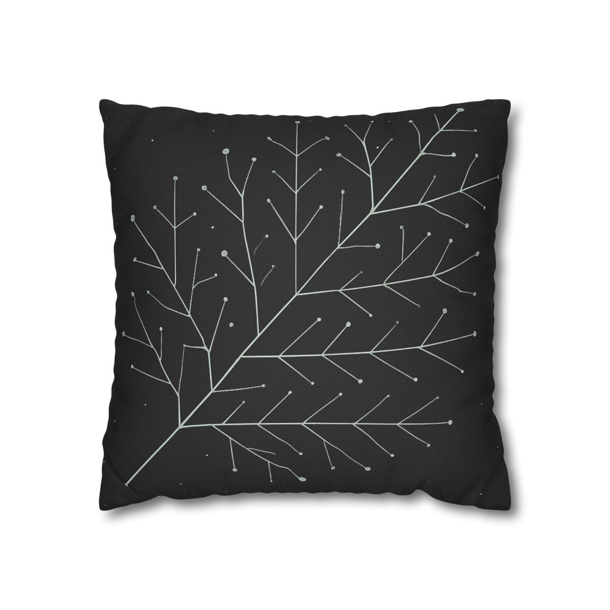 Leaf Vein Constellation Map custom pillow cases