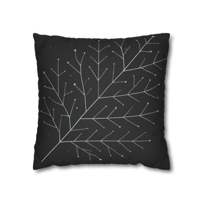 Leaf Vein Constellation Map custom pillow cases