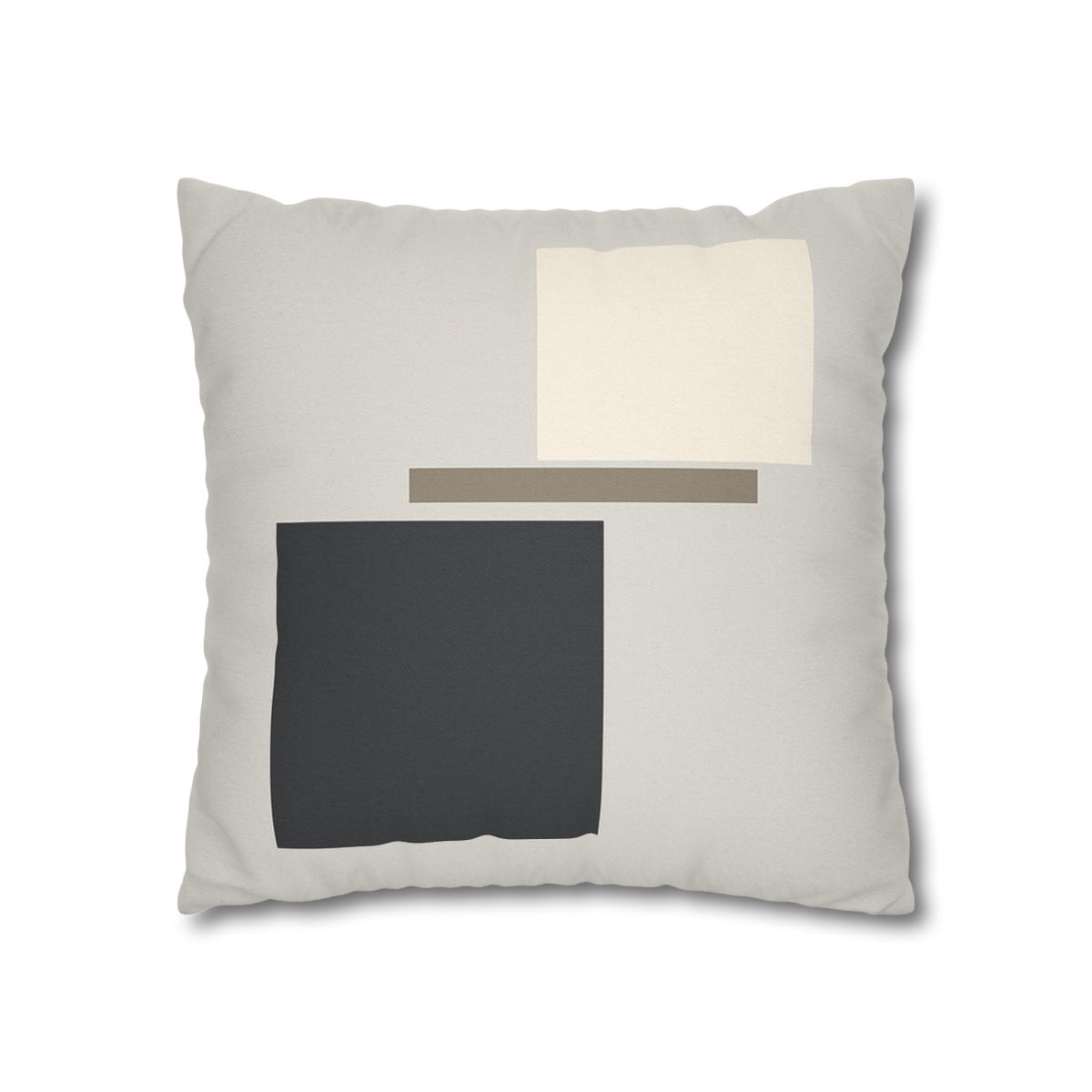 Offset Rectangle Pause custom pillow cases