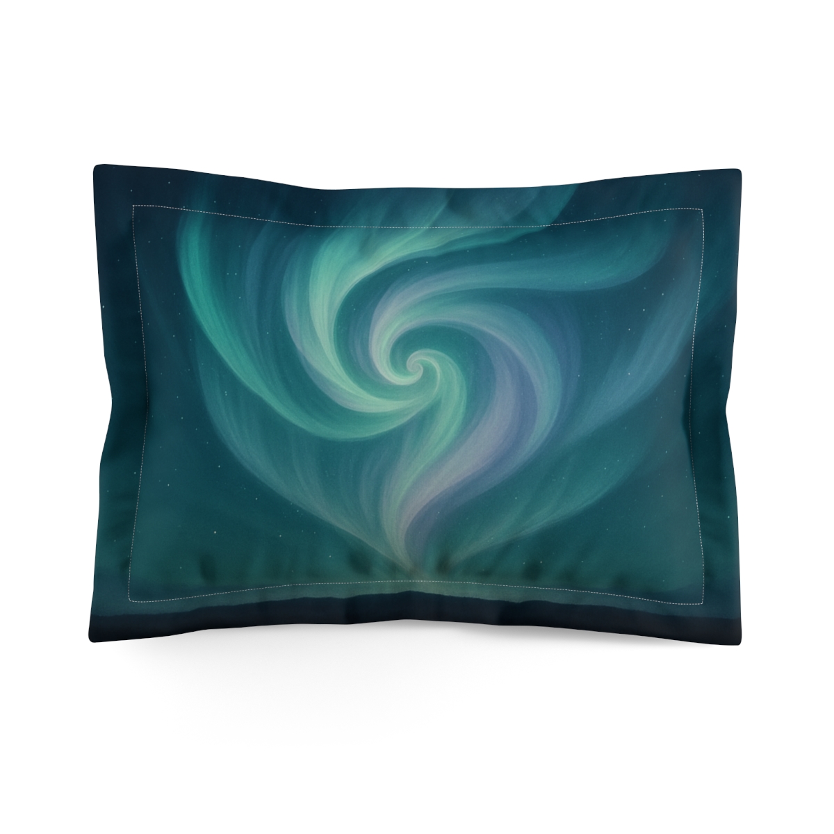 Aurora Spiral Veil stylish throw pillows