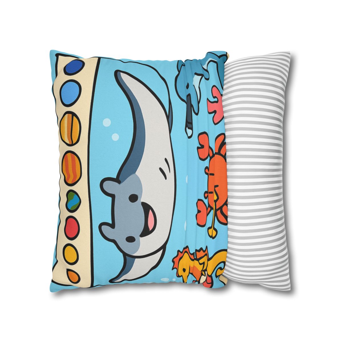 Rainbow Reef Planet Parade custom pillow cases