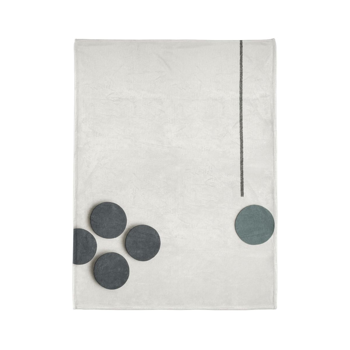 Clustered Dots With Broken Line trendy patterned blankets