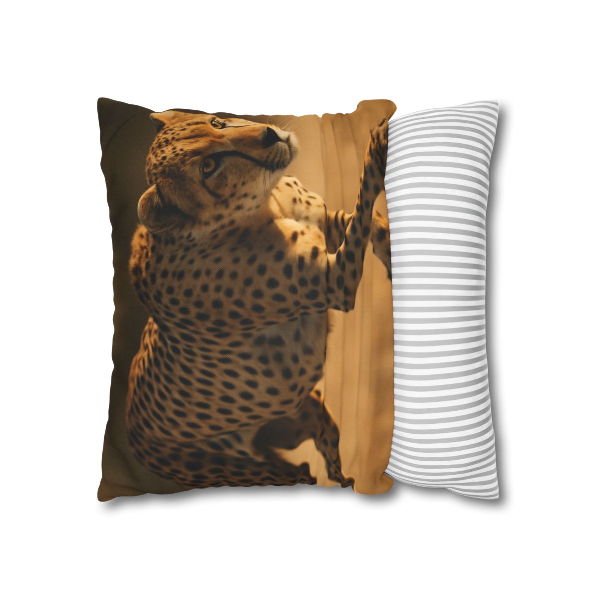 Speed Whisper Cheetah soft cotton pillow cases