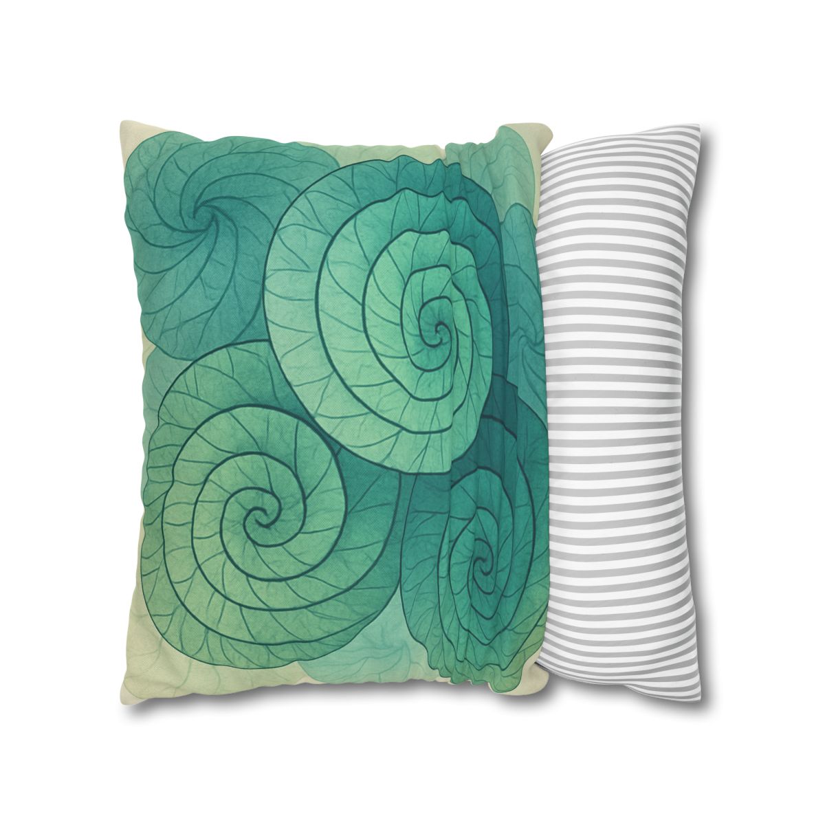 Vein Spiral Canopy personalized pillow covers