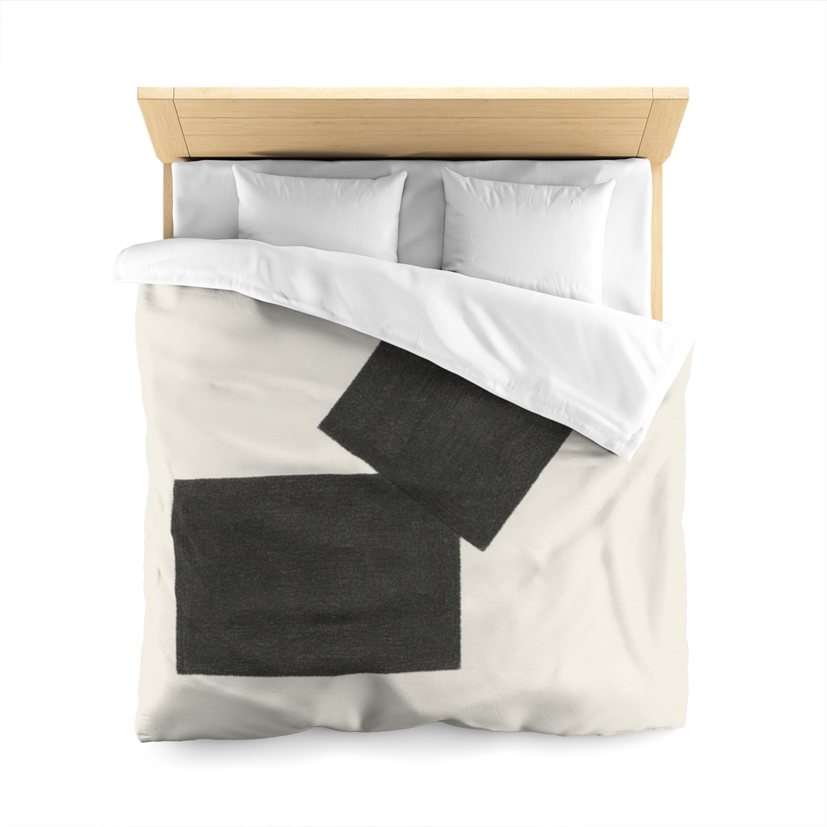 Tilted Twin Rectangle Calm stylish duvet covers