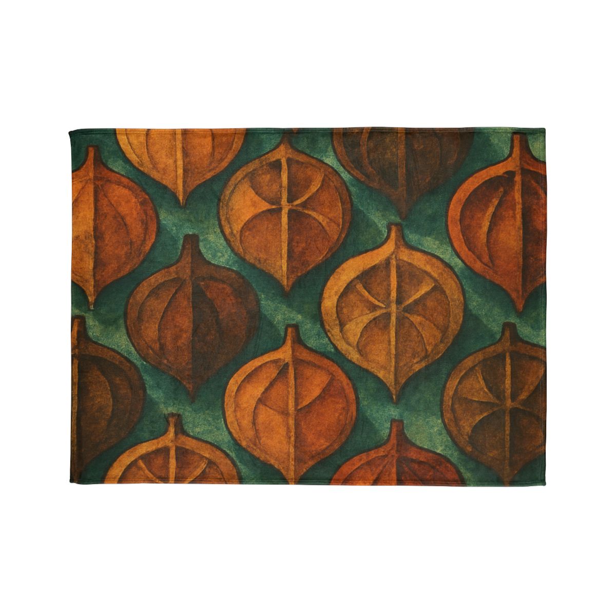 Seed Pod Cluster Mosaic custom blankets