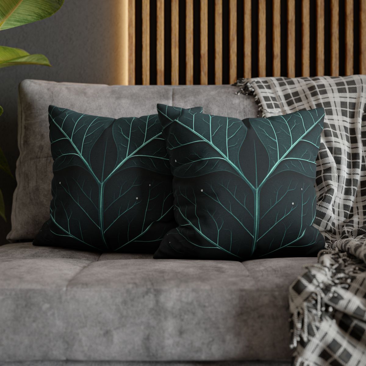 Vein Circuit Canopy trendy patterned pillow cases