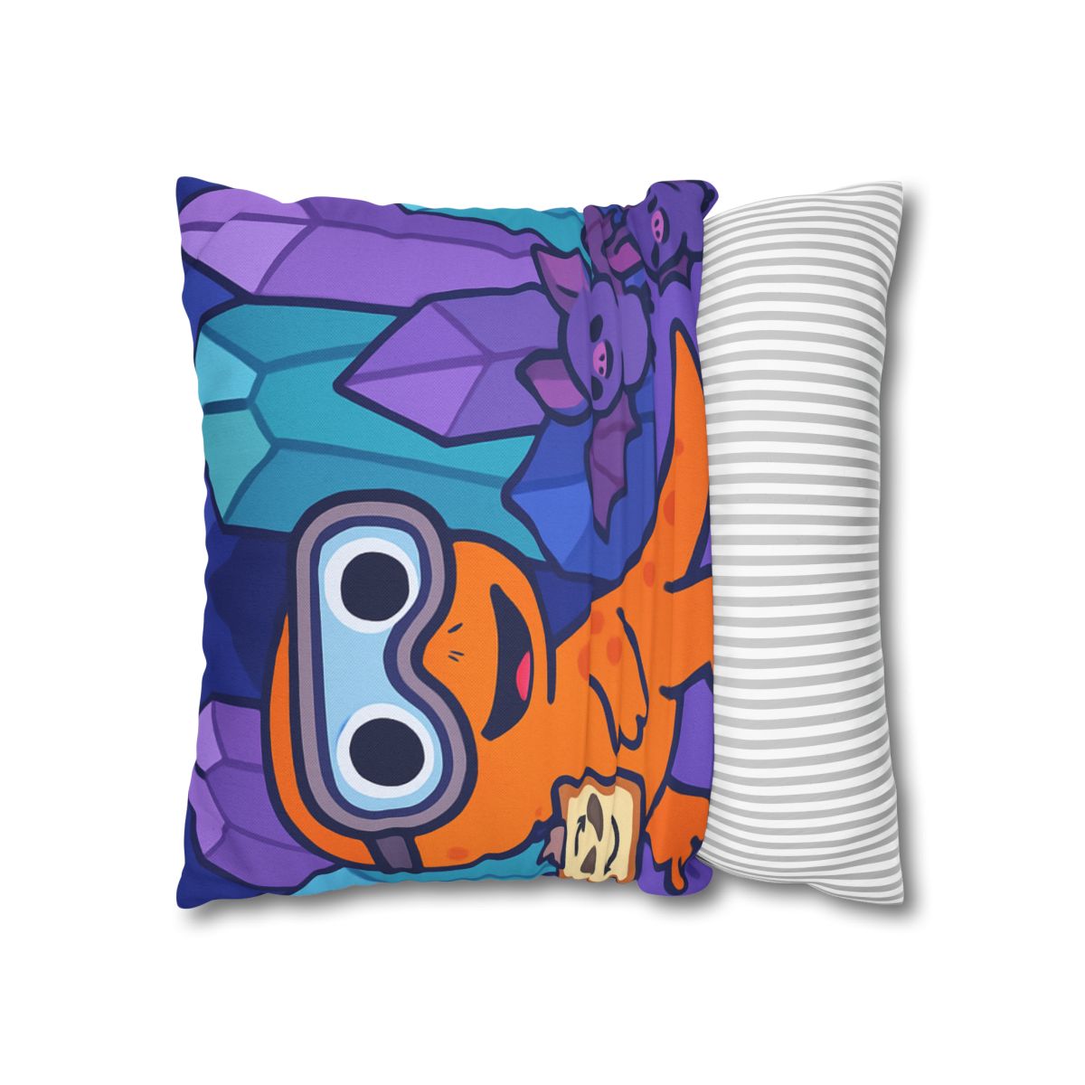 Crystal Cavern Salamander Science Team trendy patterned pillow cases