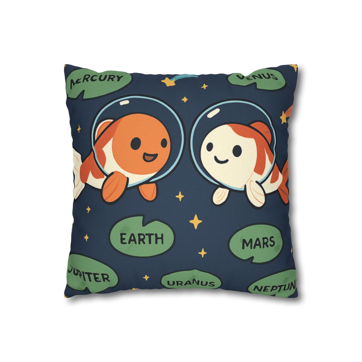 Cosmic Koi Classroom trendy patterned pillow cases