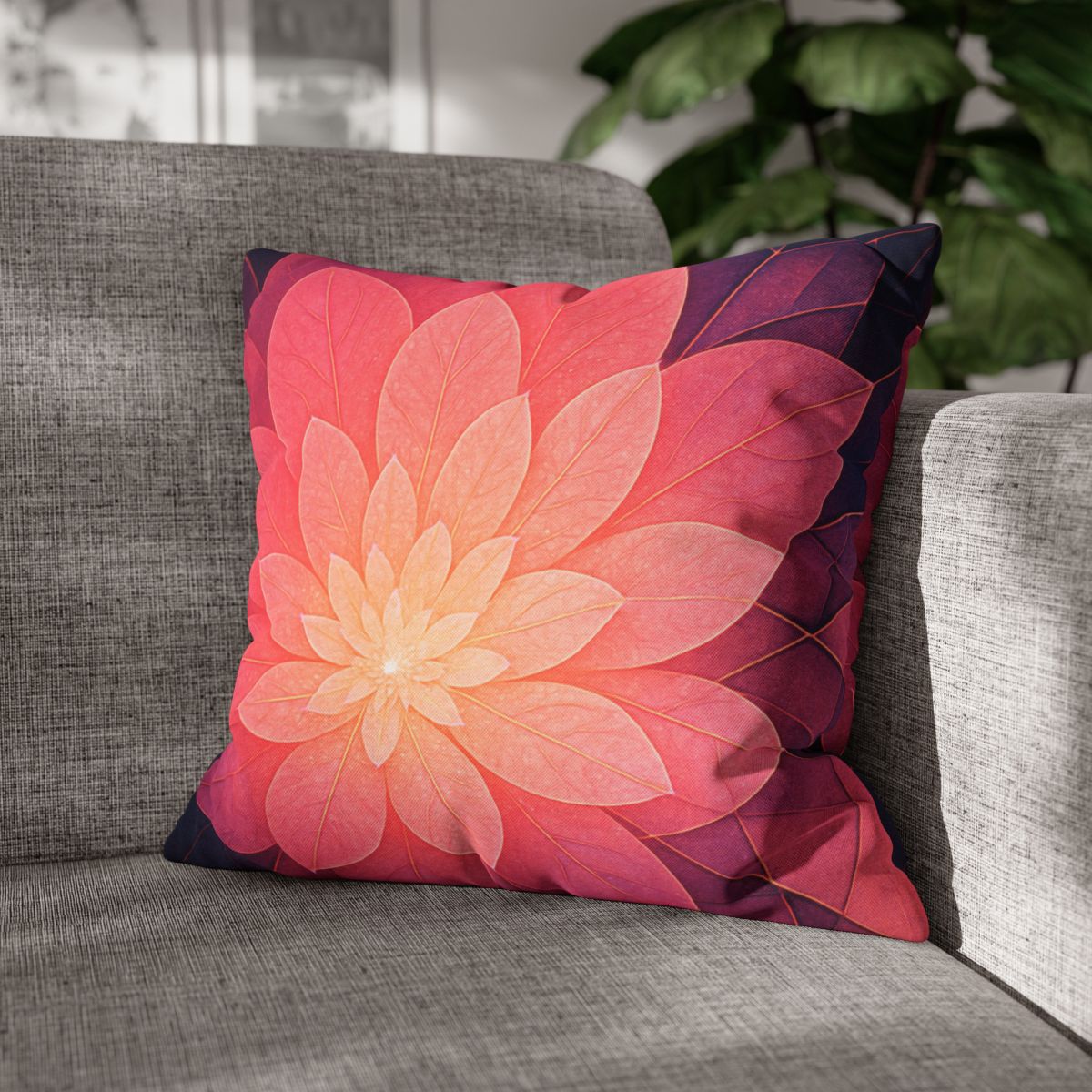 Petal Prism Overlap comfortable bedding pillow covers