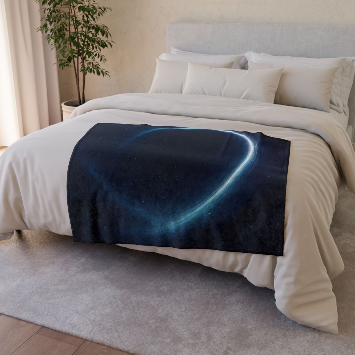Lensing Mirage Bloom personalized cozy blankets