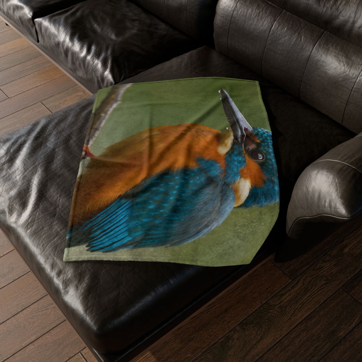 Aqua Bolt Kingfisher warm winter blankets