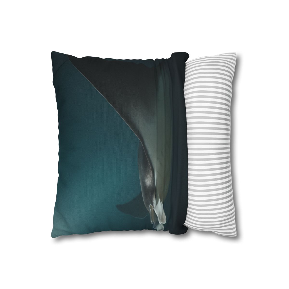 Starlit Glide Manta Ray unique gift pillow cases