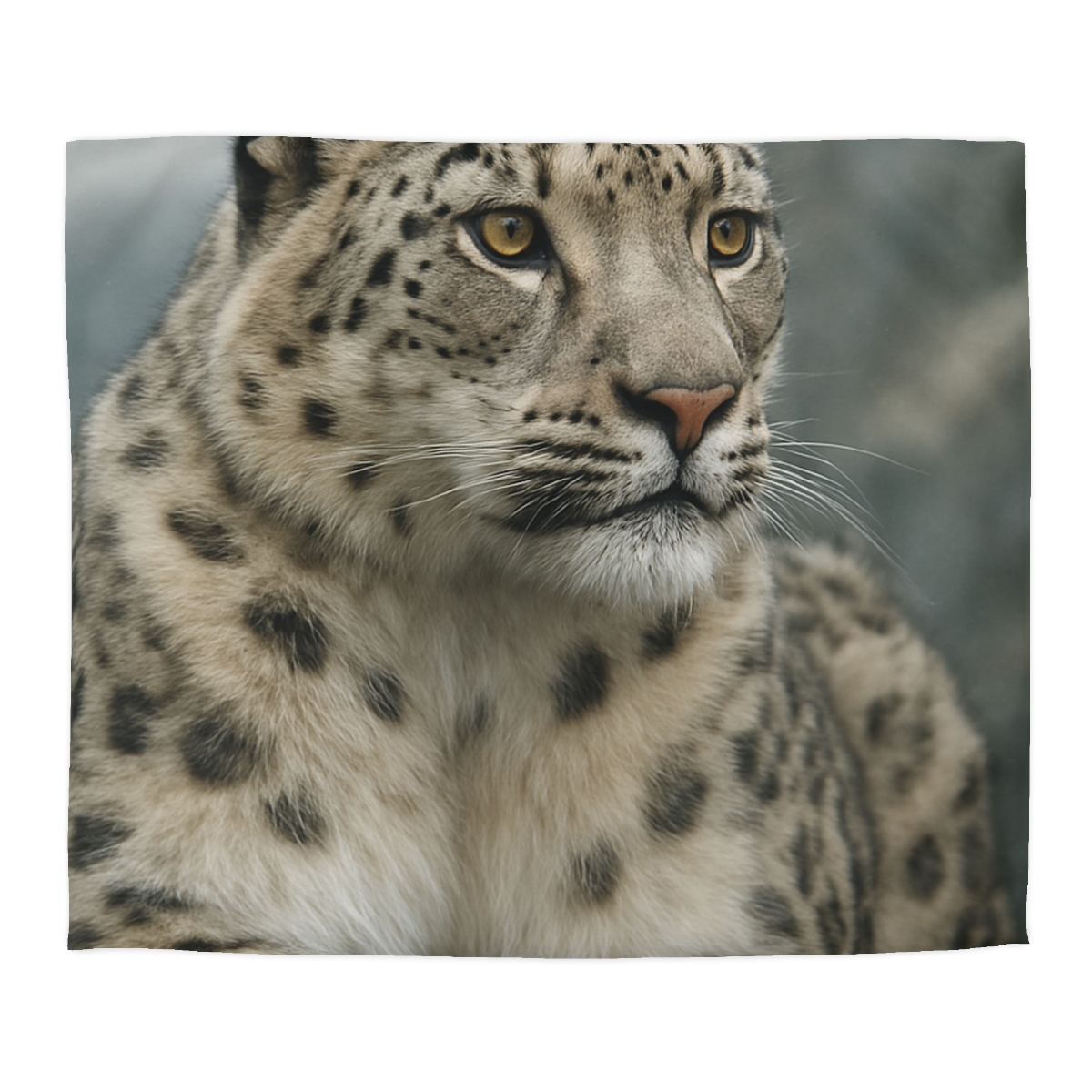 Highland Phantom Snow Leopard unique patterned duvets