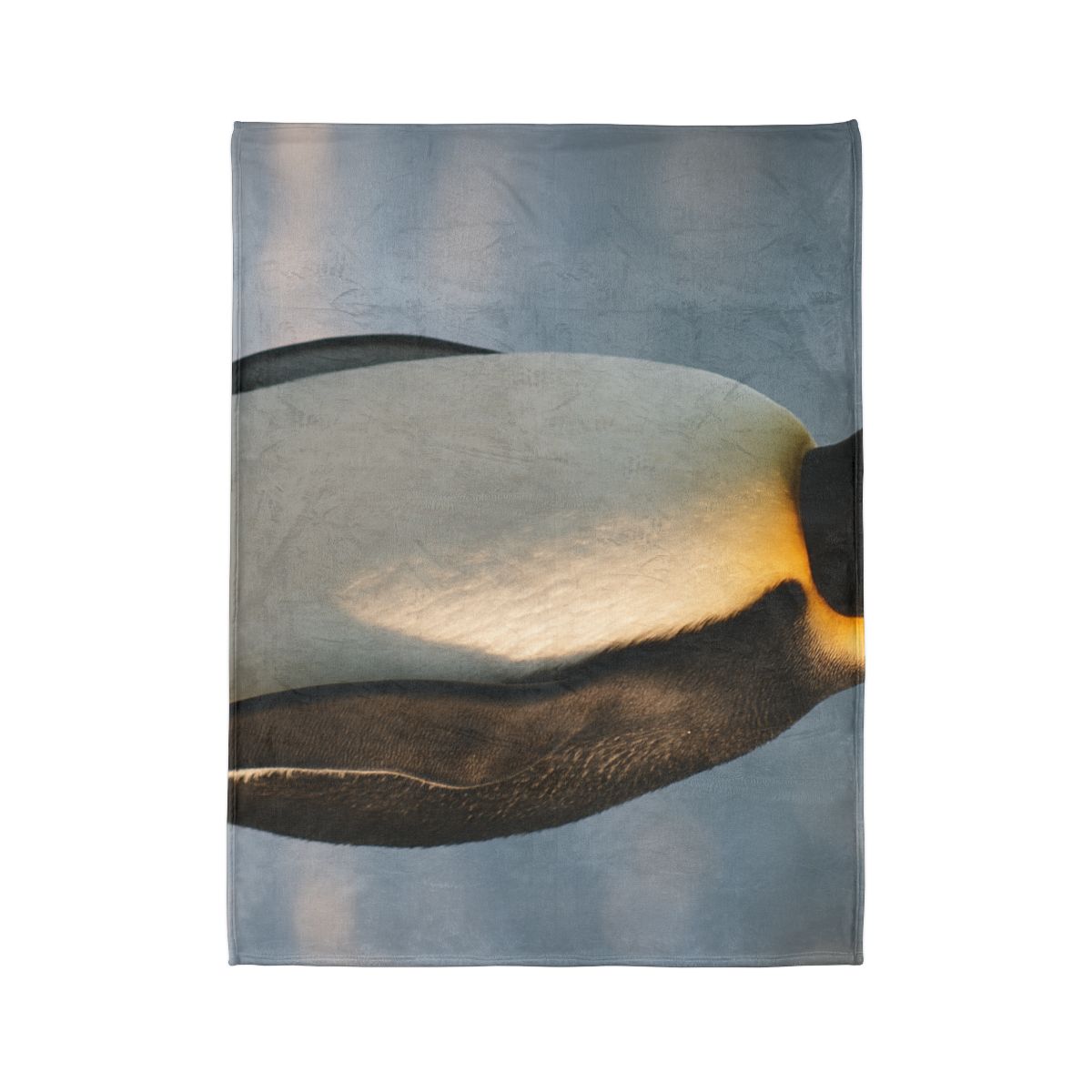 Aurora Drift Emperor Penguin stylish throw blankets
