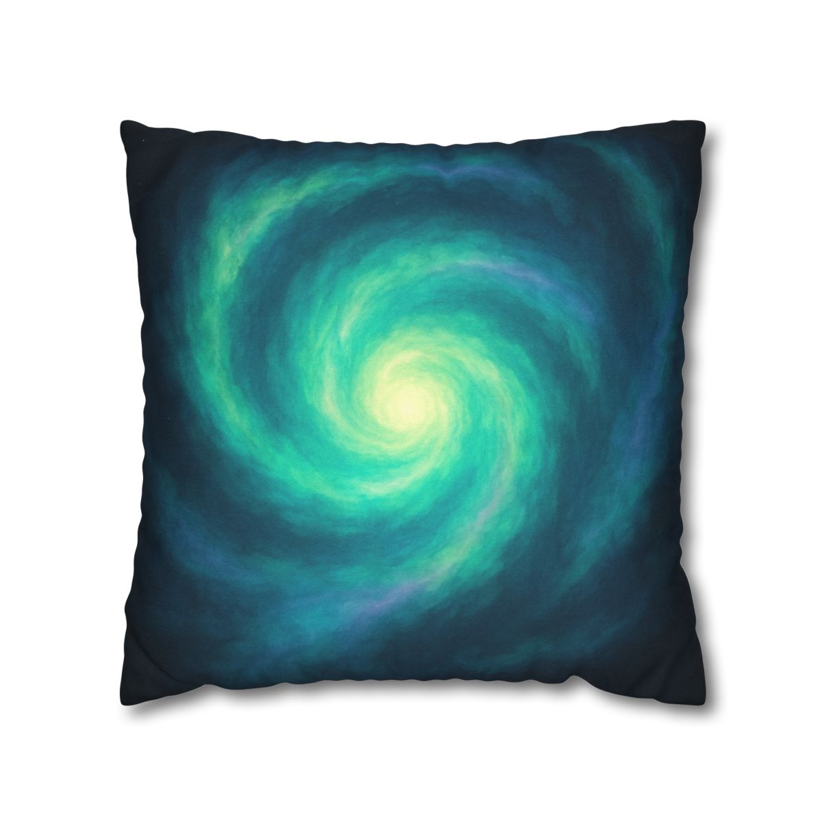 Aurora Halo Spiral soft cotton pillow cases