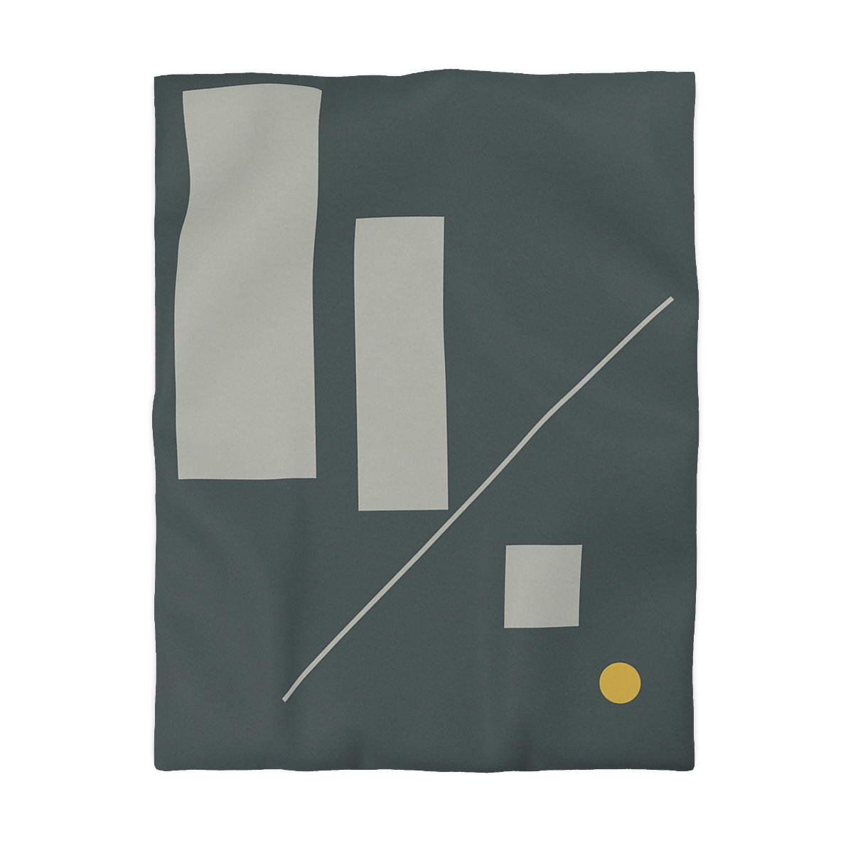 Staggered Blocks With Quiet Diagonal trendy bedroom duvets