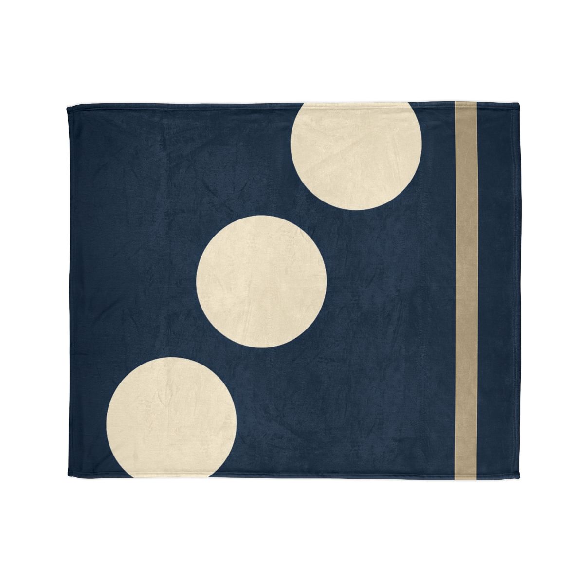 Staggered Trio With Vertical Bar stylish throw blankets