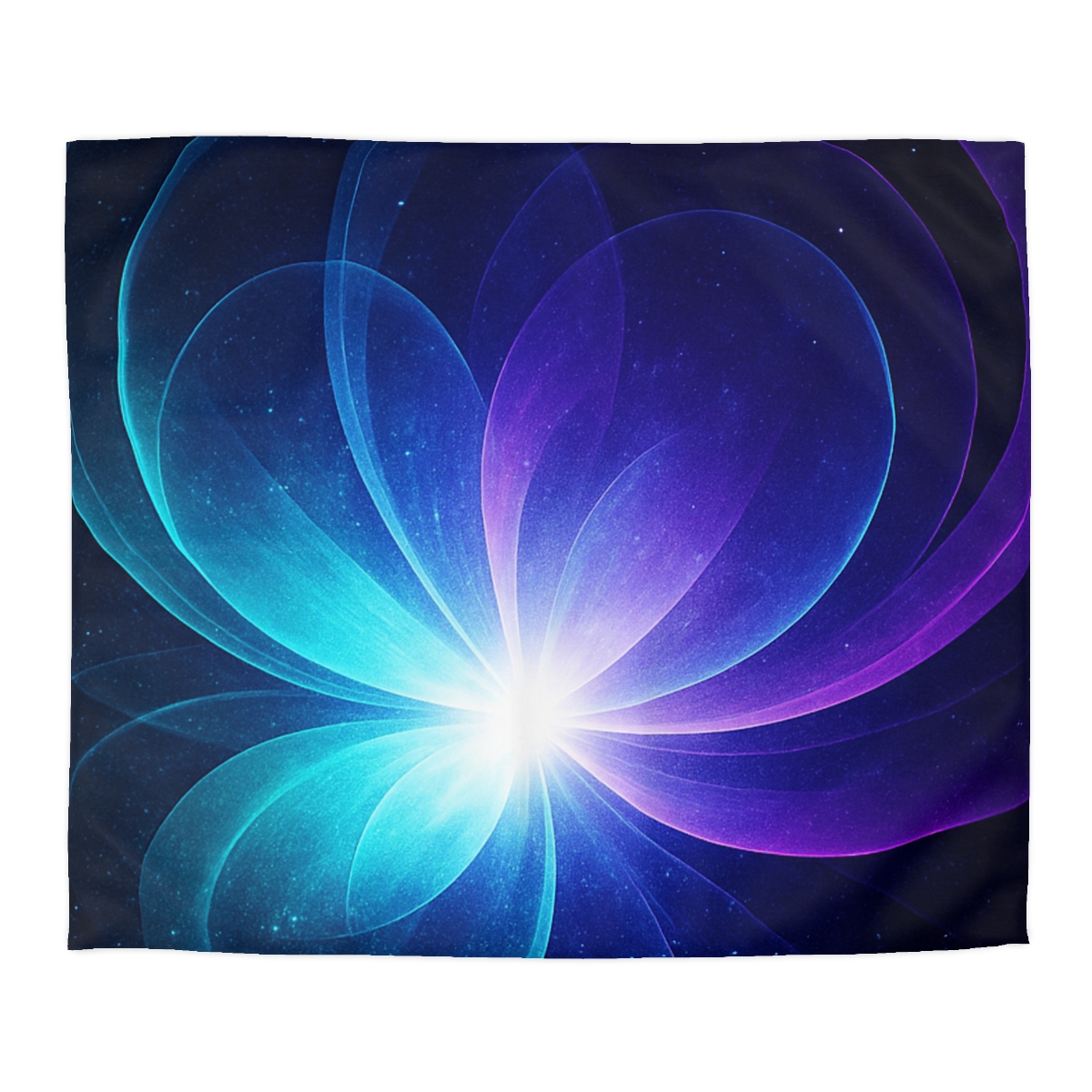 Gravitational Prism Bloom personalized bedding duvets