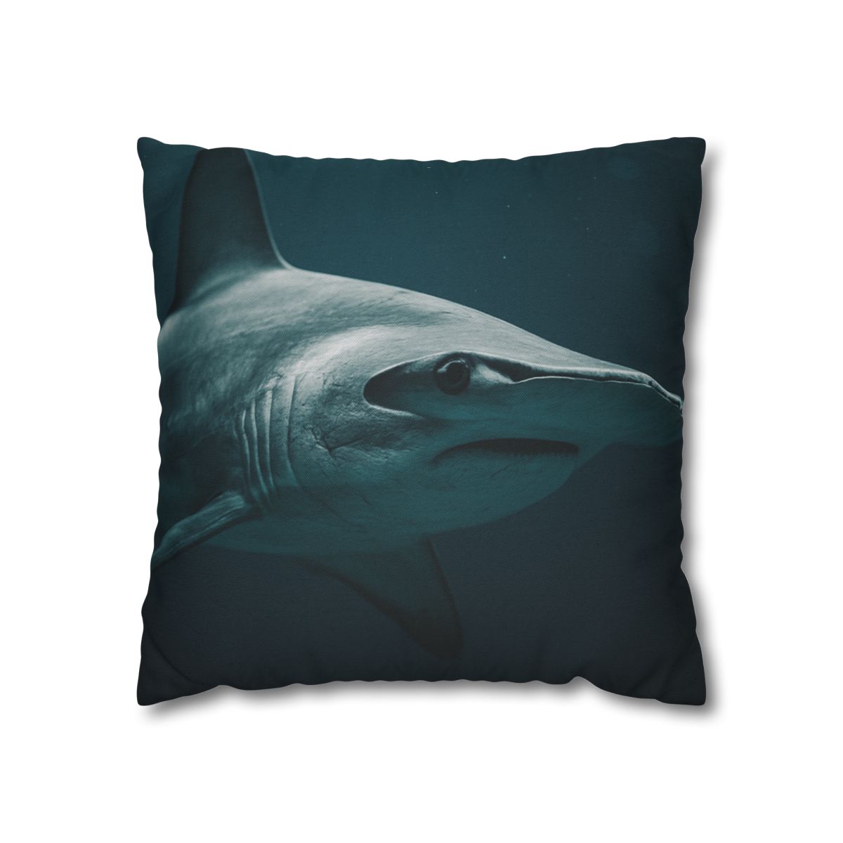 Midwater Silhouette Hammerhead Shark trendy patterned pillow cases
