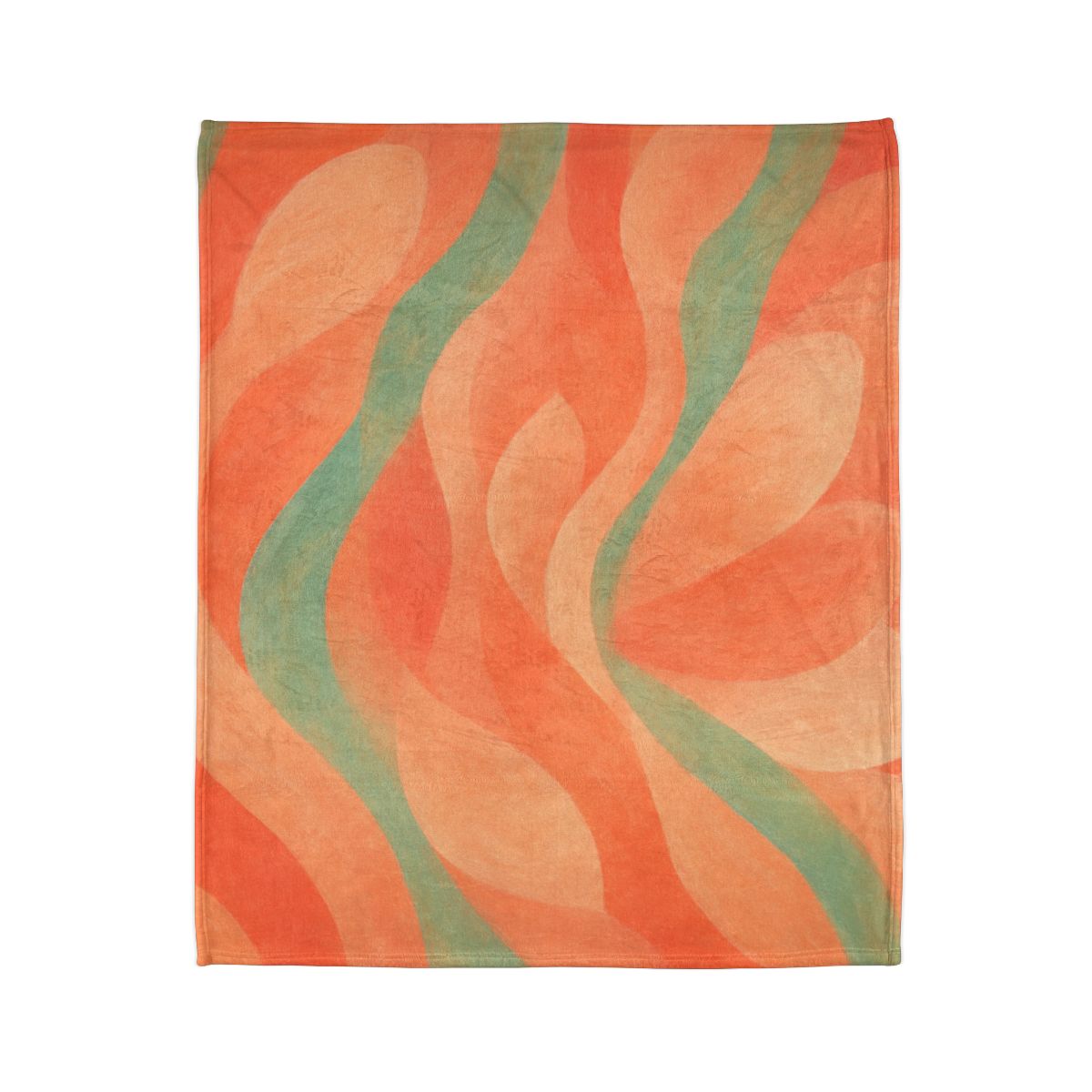 Petal Ripple Dynamics trendy patterned blankets