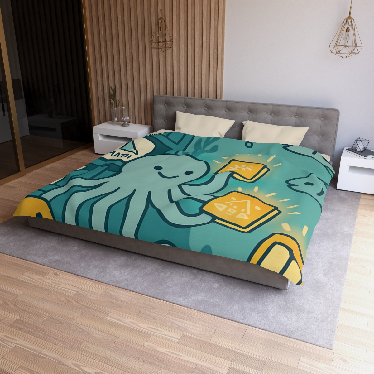 Underwater Library Of Light warm winter duvets