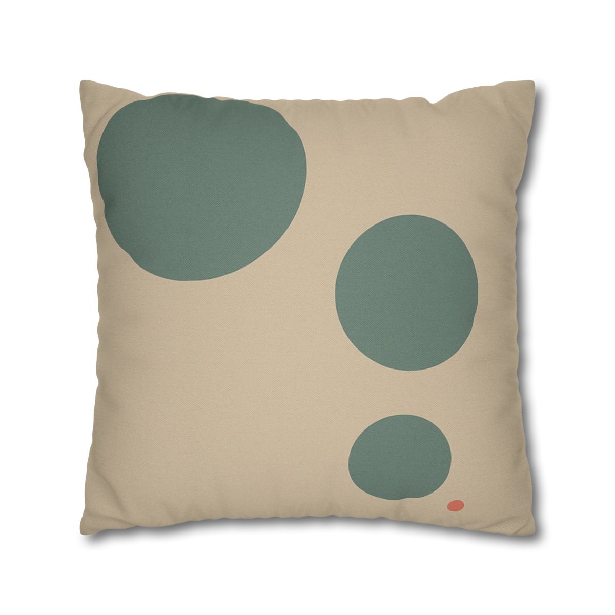 Quiet Triplet Of Offset Circles personalized pillow covers