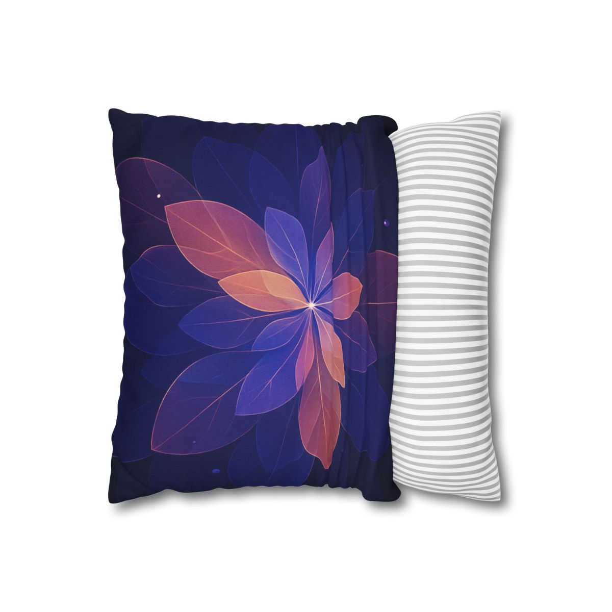 Petal Prism Overlap soft cotton pillow cases