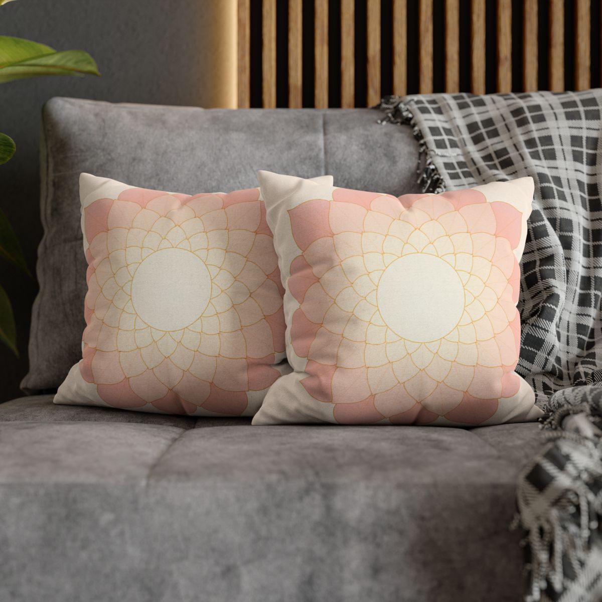 Petal Halo Lattice unique gift pillow cases
