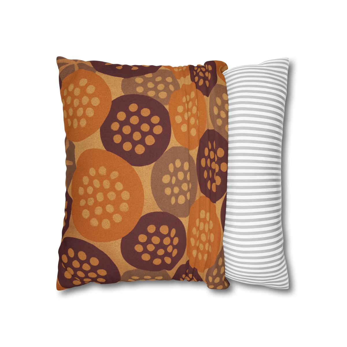 Seed Pod Cluster Mosaic custom pillow cases