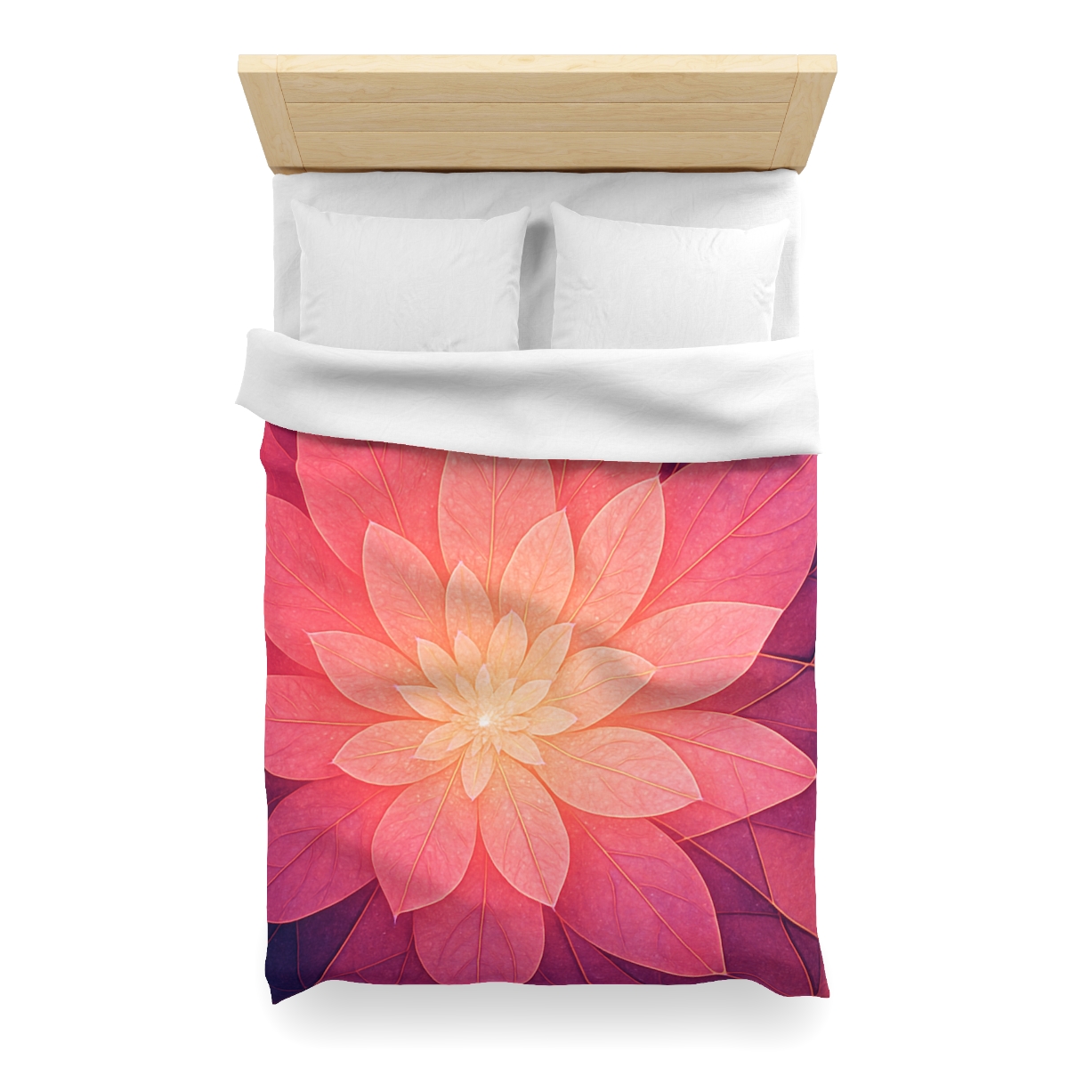 Petal Prism Overlap custom duvets