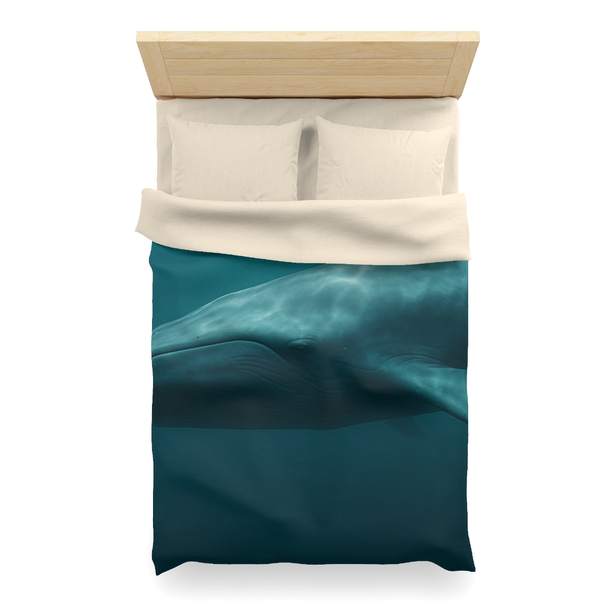Ocean Song Blue Whale stylish duvet covers