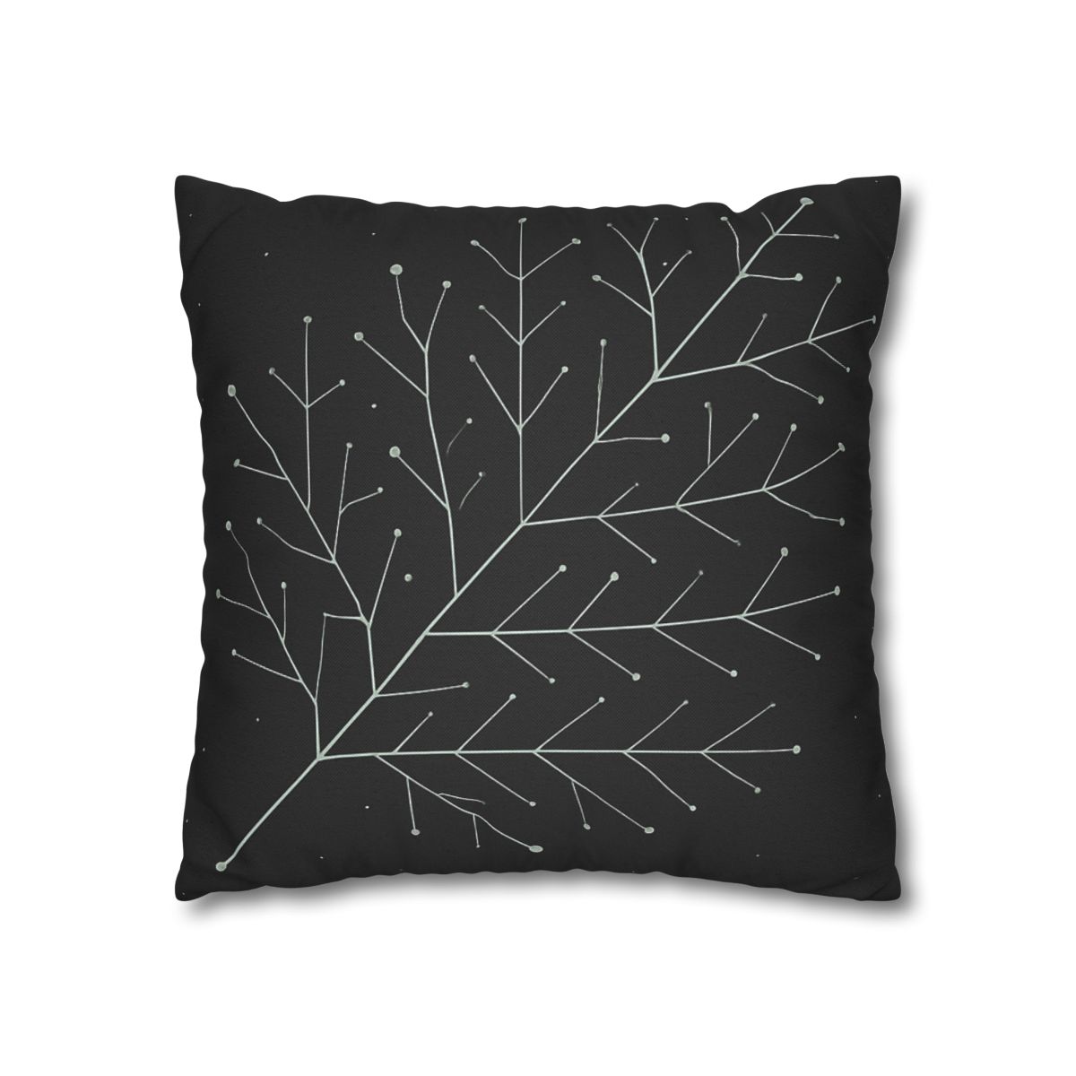 Leaf Vein Constellation Map custom pillow cases