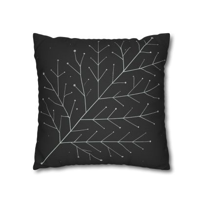 Leaf Vein Constellation Map custom pillow cases