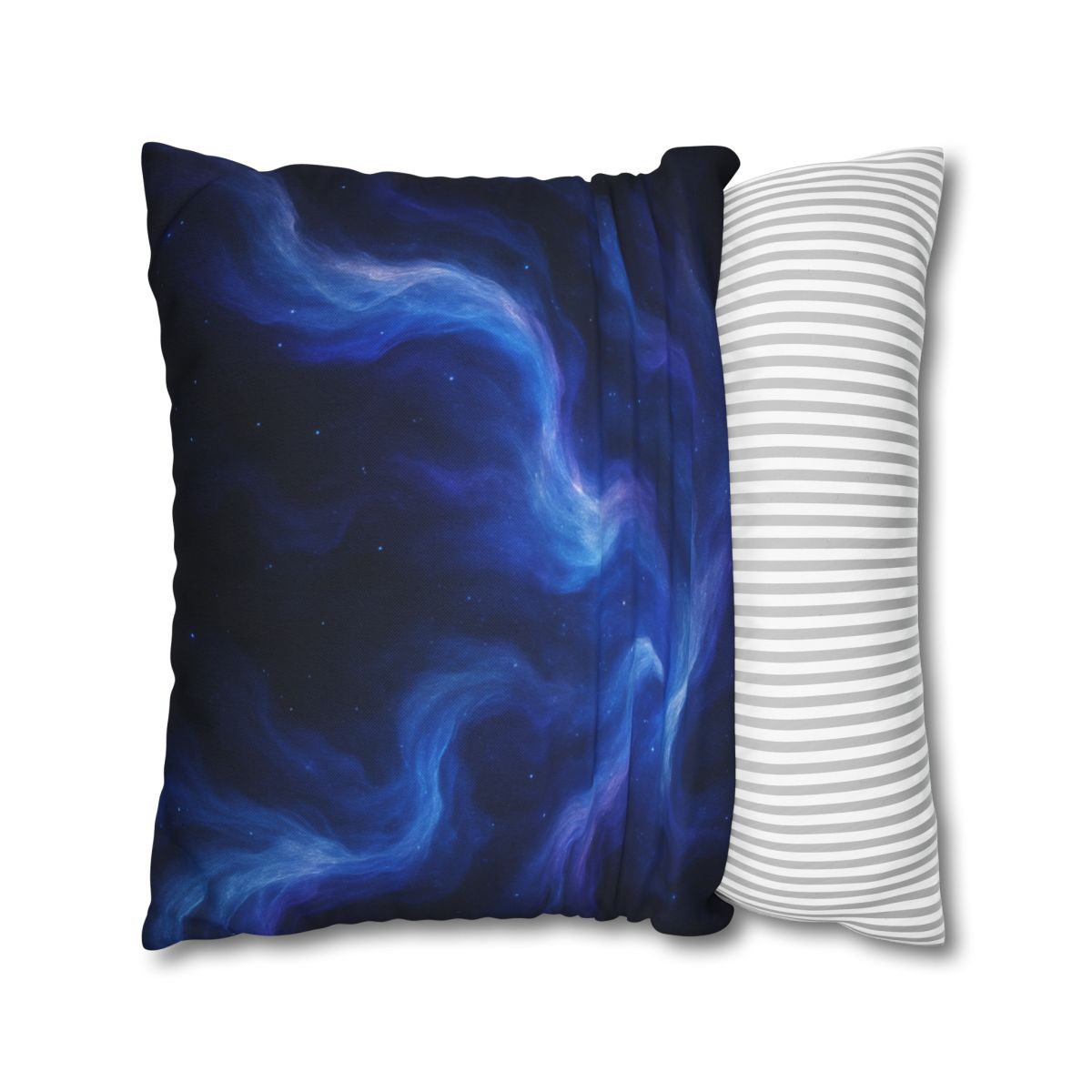 Luminescent Nebula Currents personalized pillow covers