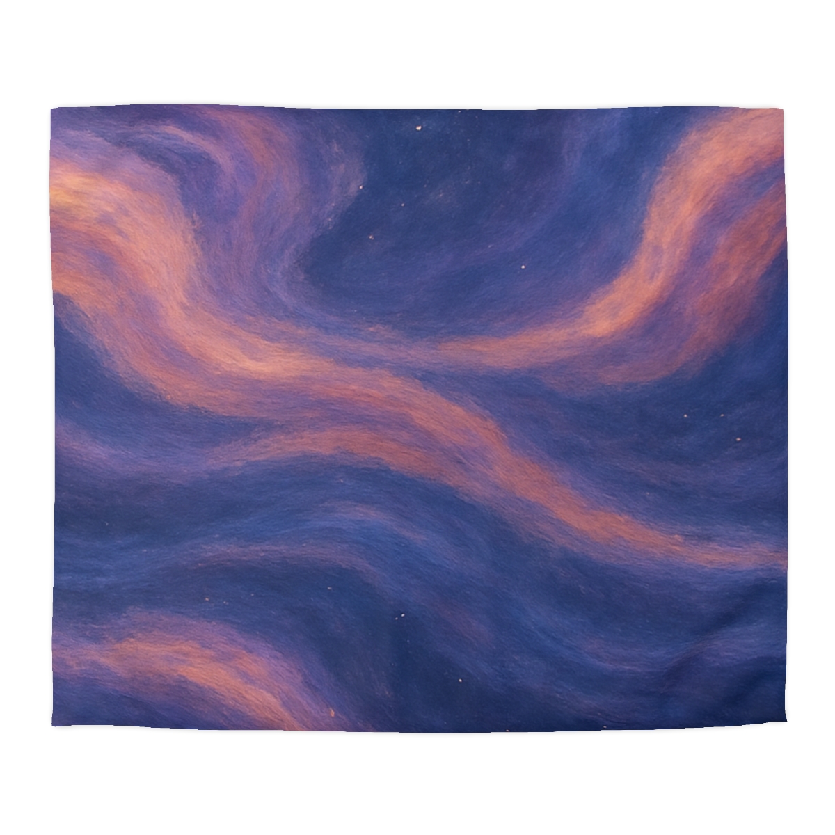 Chromatic Nebula Tapestry personalized bedding duvets