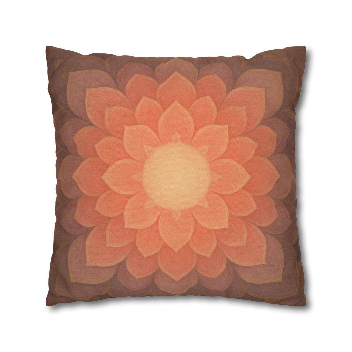 Petal Mandala Overlay stylish decorative pillowcases