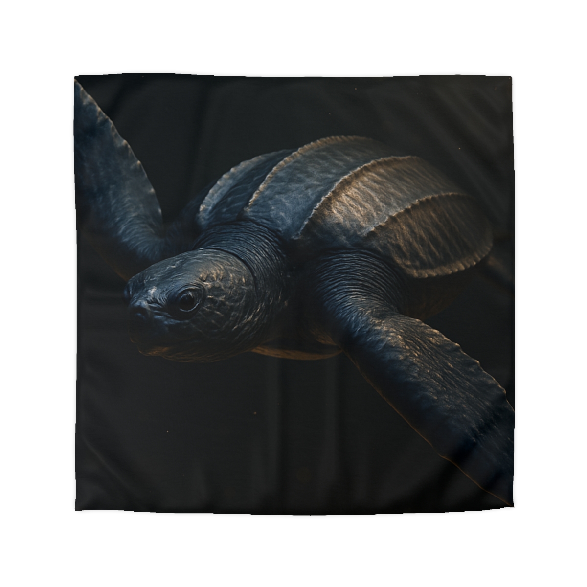Starlit Drift Leatherback Sea Turtle unique patterned duvets